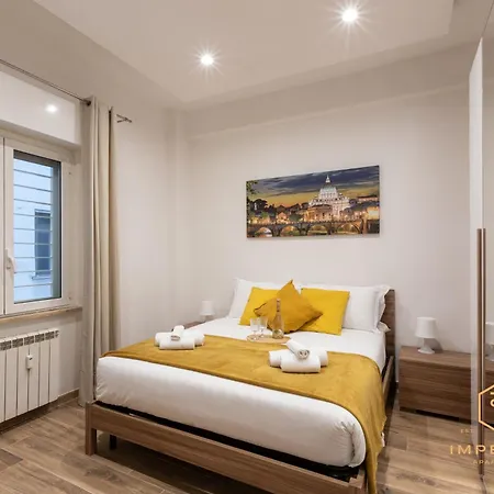 Imperium Consolae - 3 Bdrm, 200mt To Metro, Terrace, A-c Lejlighed Rom